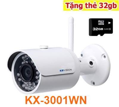 Lắp đặt camera tân phú Camera IP WIFI KBVISION KX-3001WN